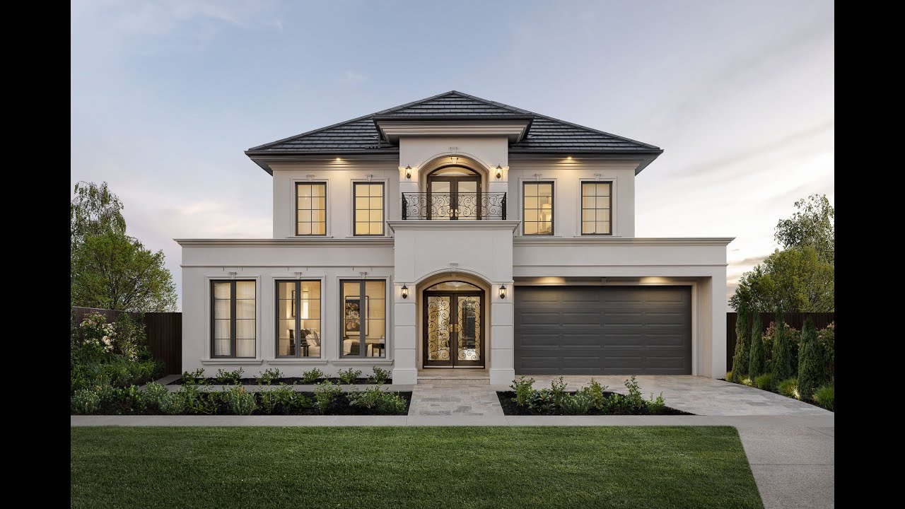 Yarra 466 by Beachwood Homes as displayed at Bankside Estate, Rowville