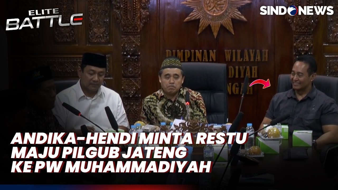 Andika-Hendi Kunjungi PW Muhammadiyah Jateng, Rencanakan Program Kesejahteraan Rakyat