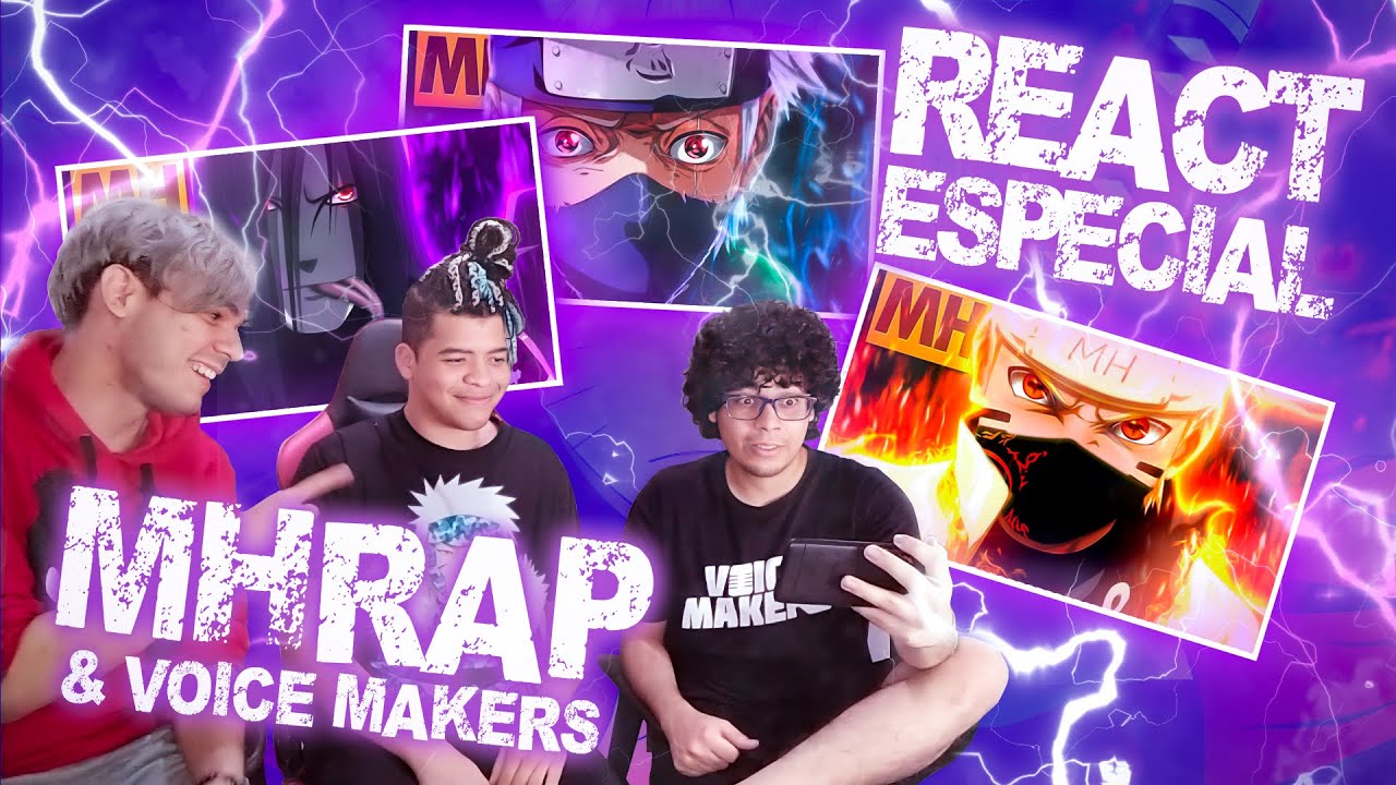 TIPO OROCHIMARU, KAKASHI, NARUTIN (MH RAP) | REACT VOICE MAKERS