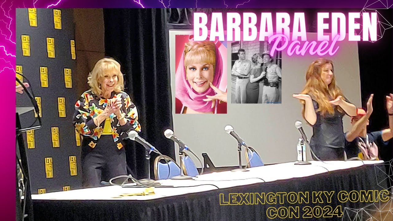 Панель Барбары Эден на Lexington Comic Con 2024