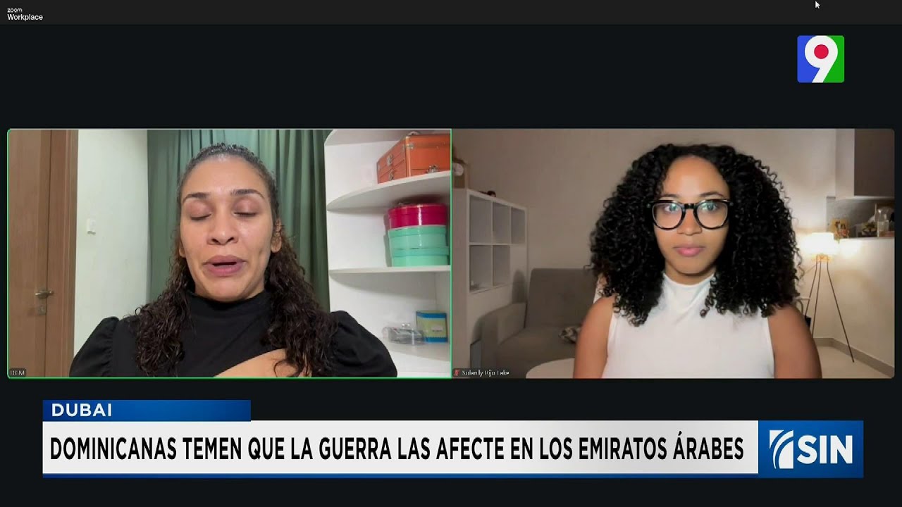Temor en dominicanas para que guerra no afecte emiratos árabes | Emisión Estelar SIN con Alicia Orte