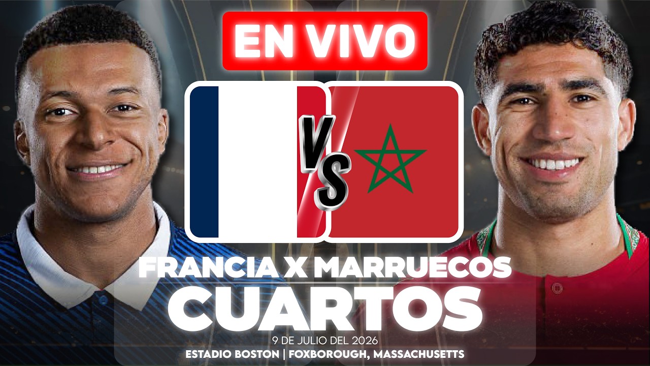 &iexcl;SIN DESPEINARSE Y MBAPP&Eacute; ONFIRE! Francia 2-0 Marruecos - 4TOS DE FINAL 🏆