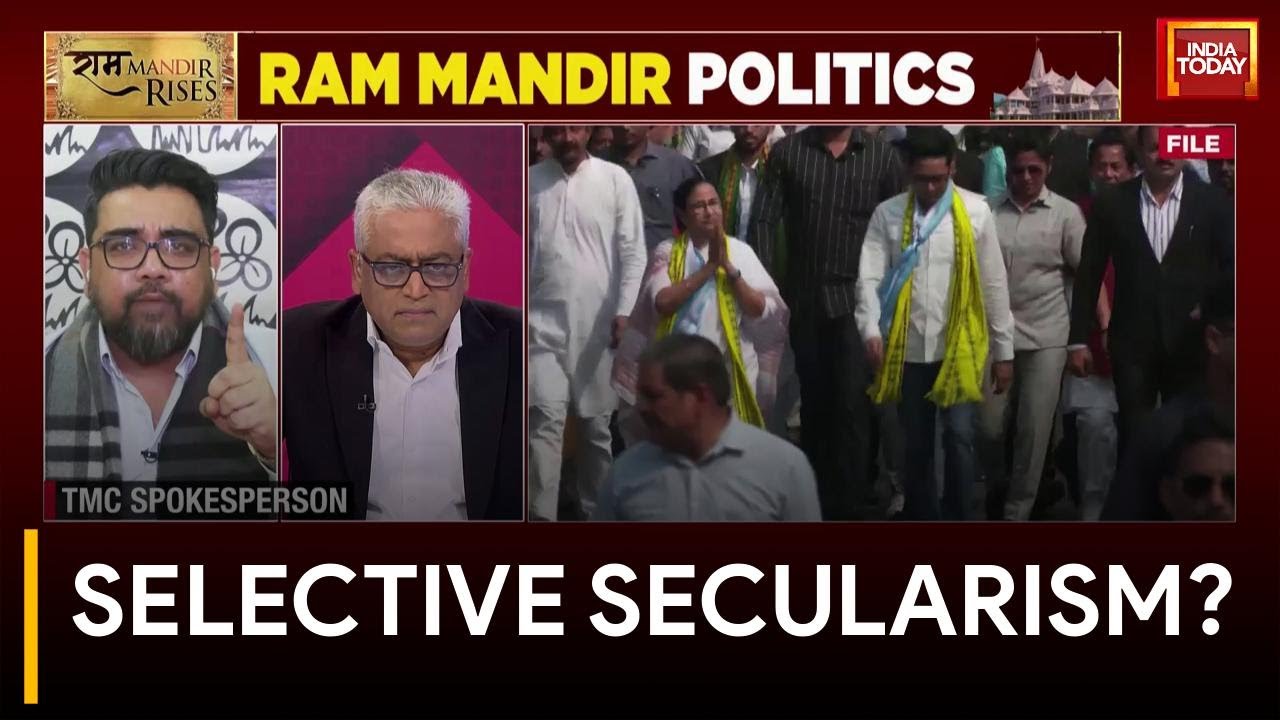 Ram Mandir Politics: Debate Sparks Over Alleged 'Selectively Secular' Leadership | Rajdeep Sardesai