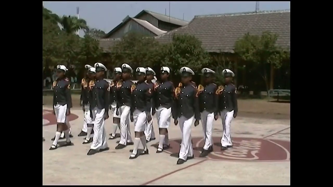 PASKIBRA SMPN 1 TIRTAMULYA (LOMBA PBB 2006) Paskibra Jaman Dulu