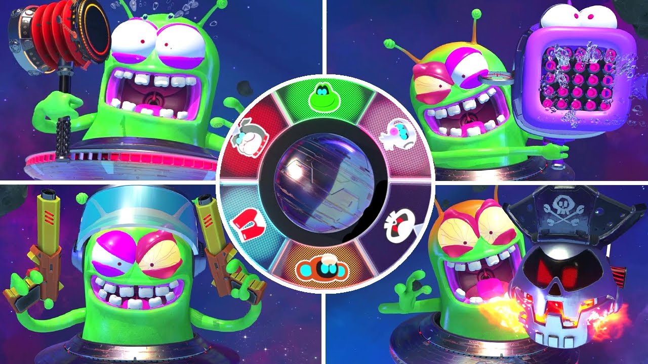 Astro Bot - All Final Boss Power-Up Attacks
