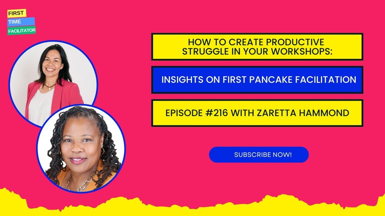 How to create productive struggle in your workshops with Zaretta Hammond