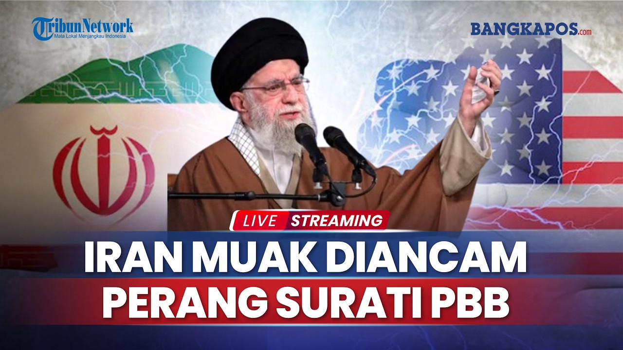 Trump Beri Waktu 10 Hari, Teheran Surati PBB Tegaskan Balas Agresi AS