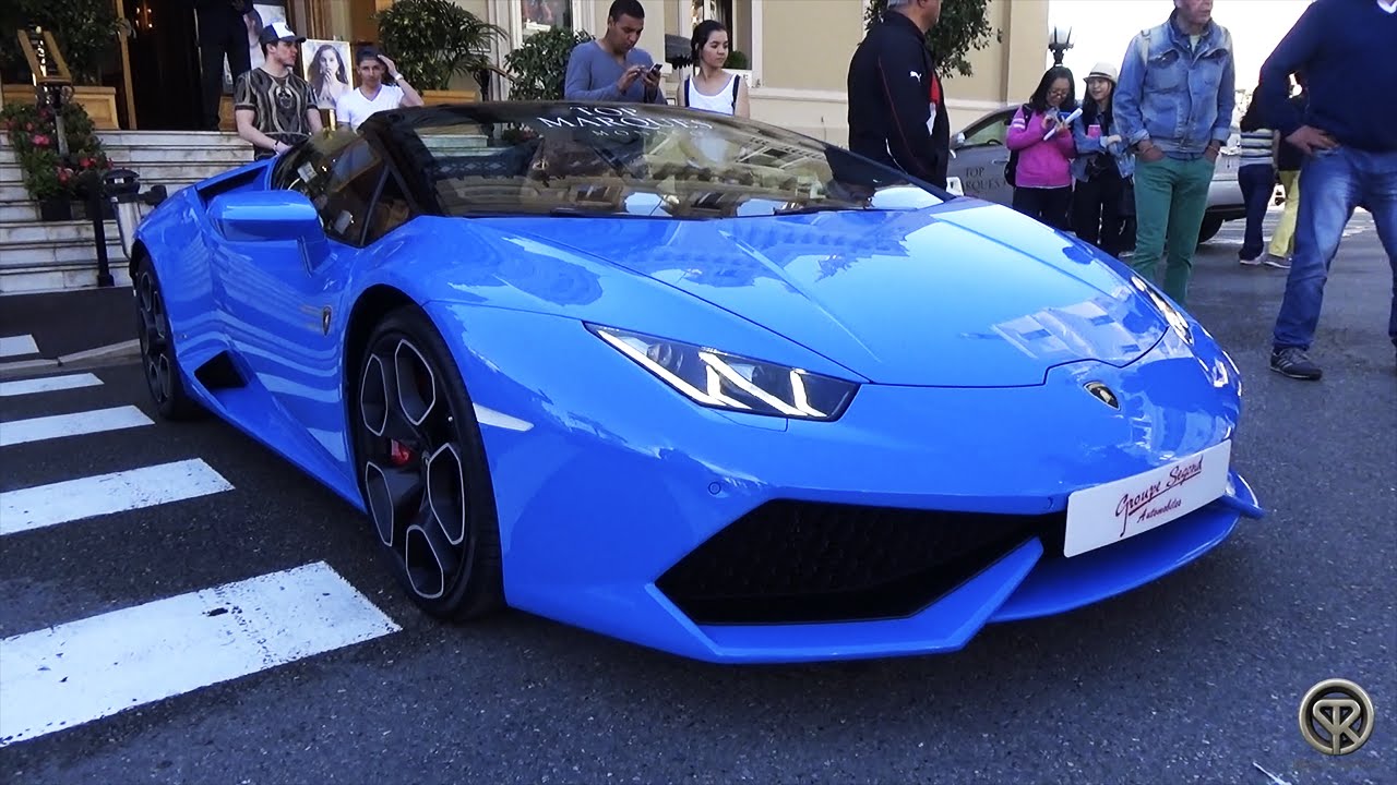 Lamborghini Huracan LP610-4 Spyder in Monaco!