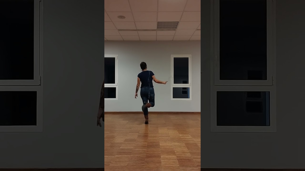 Cotton Eye Joe Explications des pas (Version 1 mur, 32 temps)