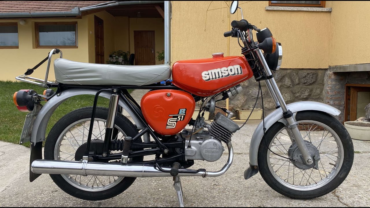 Simson S51B 1-3H 1984 keveset használt teljesen gyári állapot