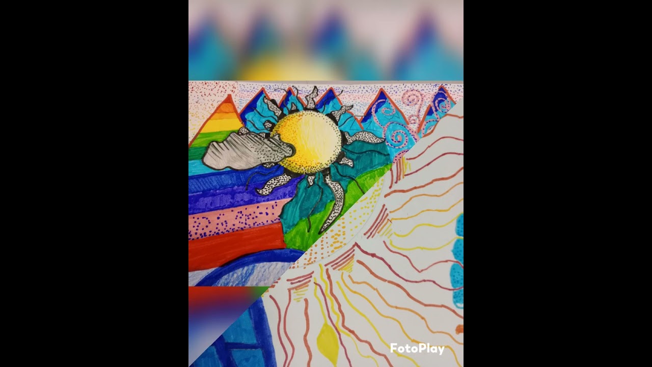 Paesaggio stilizzato 2023