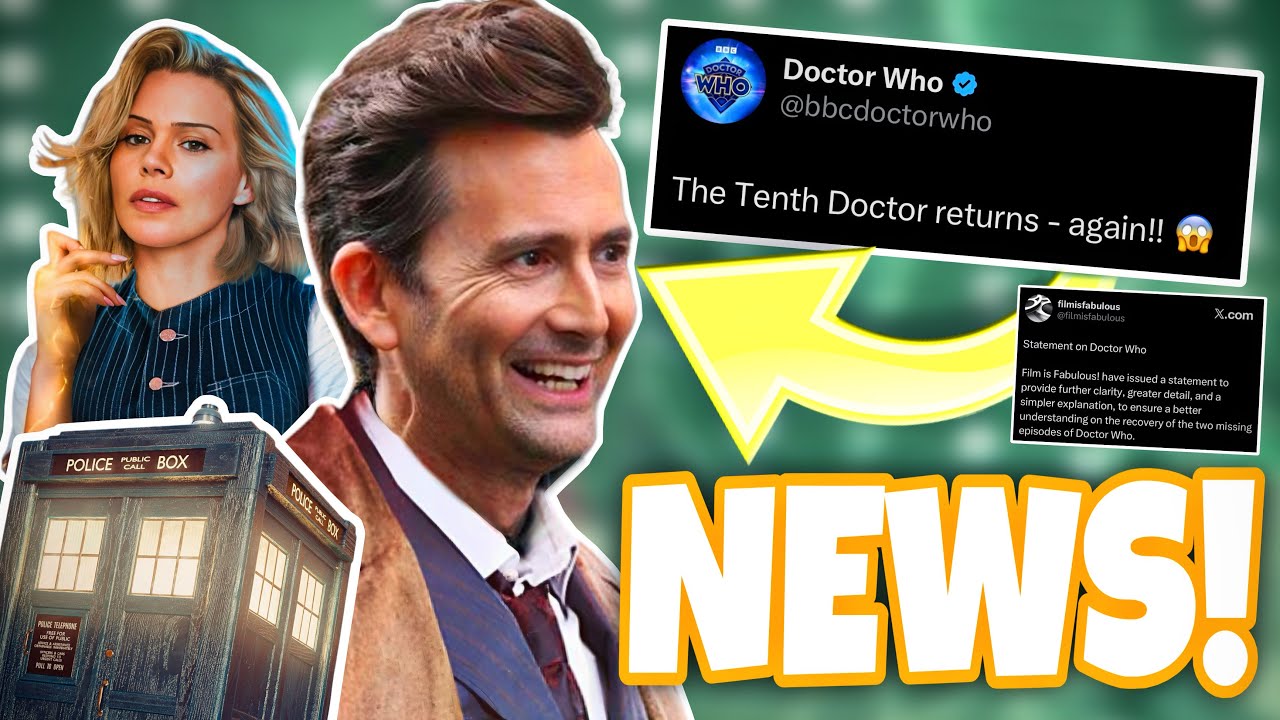 TENNANT RETURNS AS THE 10TH DOCTOR?! MAD MULTI-DOCTOR STORY +MISSING EP NEWS, CONVENTION DRAMA +MORE