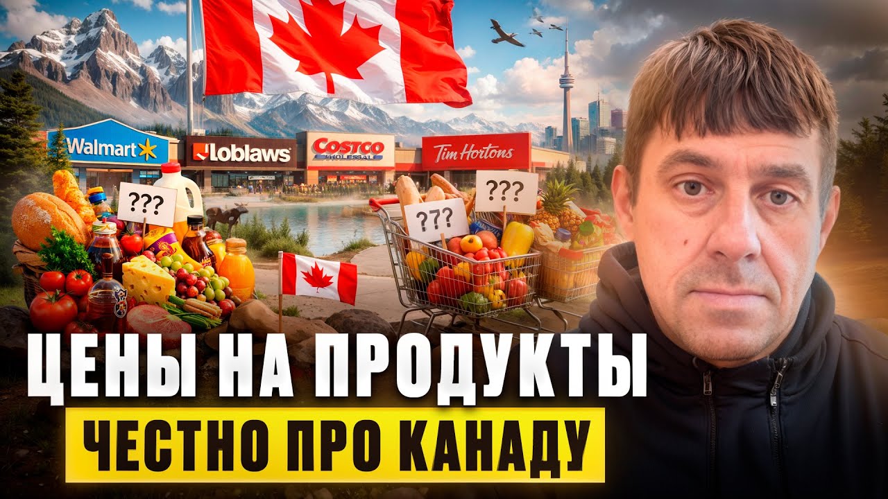 Почему в Канаде так дорого жить — реальные цены на продукты