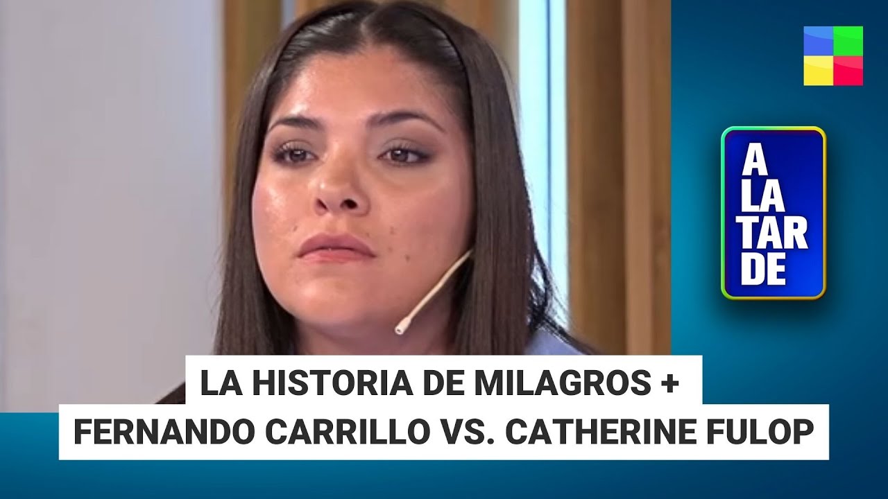 La historia de Milagros + Fernando Carrillo vs. Cathy Fulop #ALaTarde | Programa completo (23/01/26)