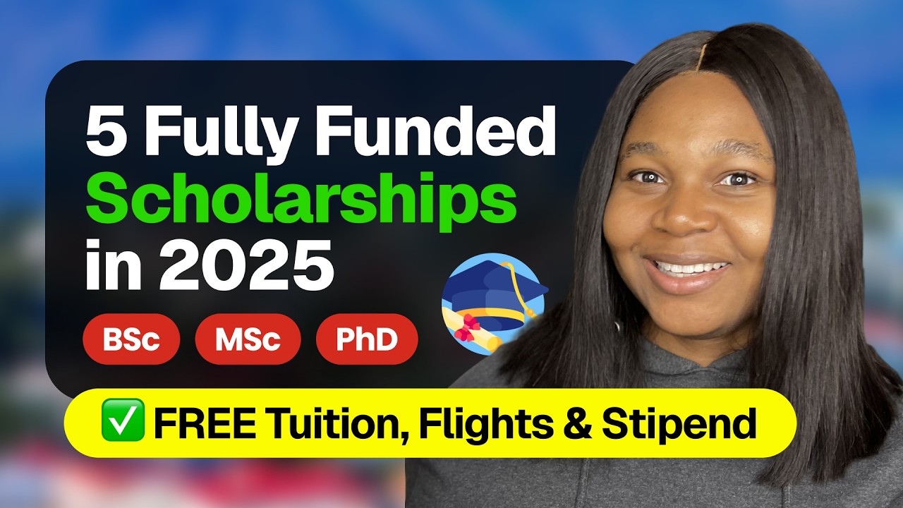 Fully Funded Scholarships for International Students | Tuition + Flights + Monthly Stipend Covered!