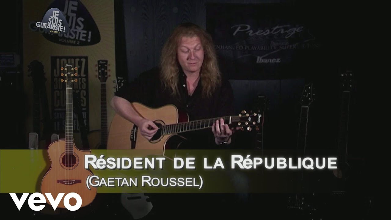 Guitarman - Résidents de la République (Rendu célèbre par Alain Bashung)