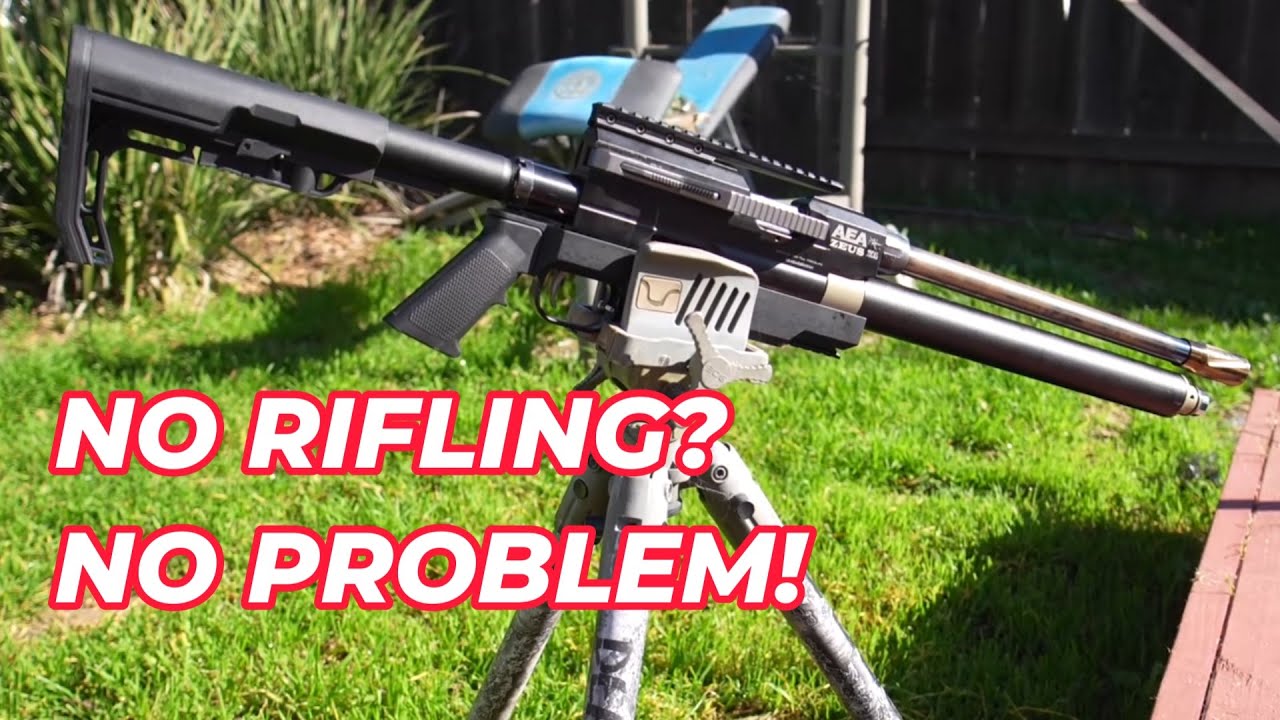 Is the ZEUS SMOOTH BORE 72 Cal Air SHOTGUN  Accurate with SLUGS? @texomaprecisionpellet7545