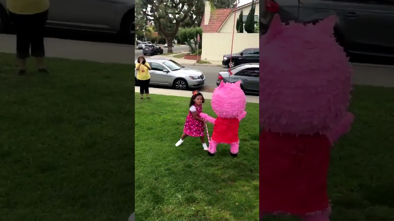 Peppa Pig Pinata SHOOK