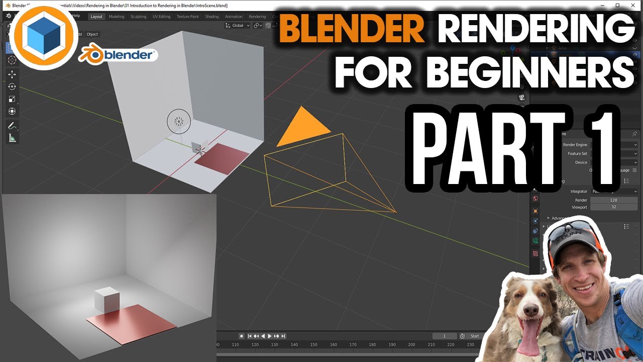 Начало работы с РЕНДЕРИНГОМ в Blender - Начинающие рендереры НАЧНИТЕ ЗДЕСЬ!