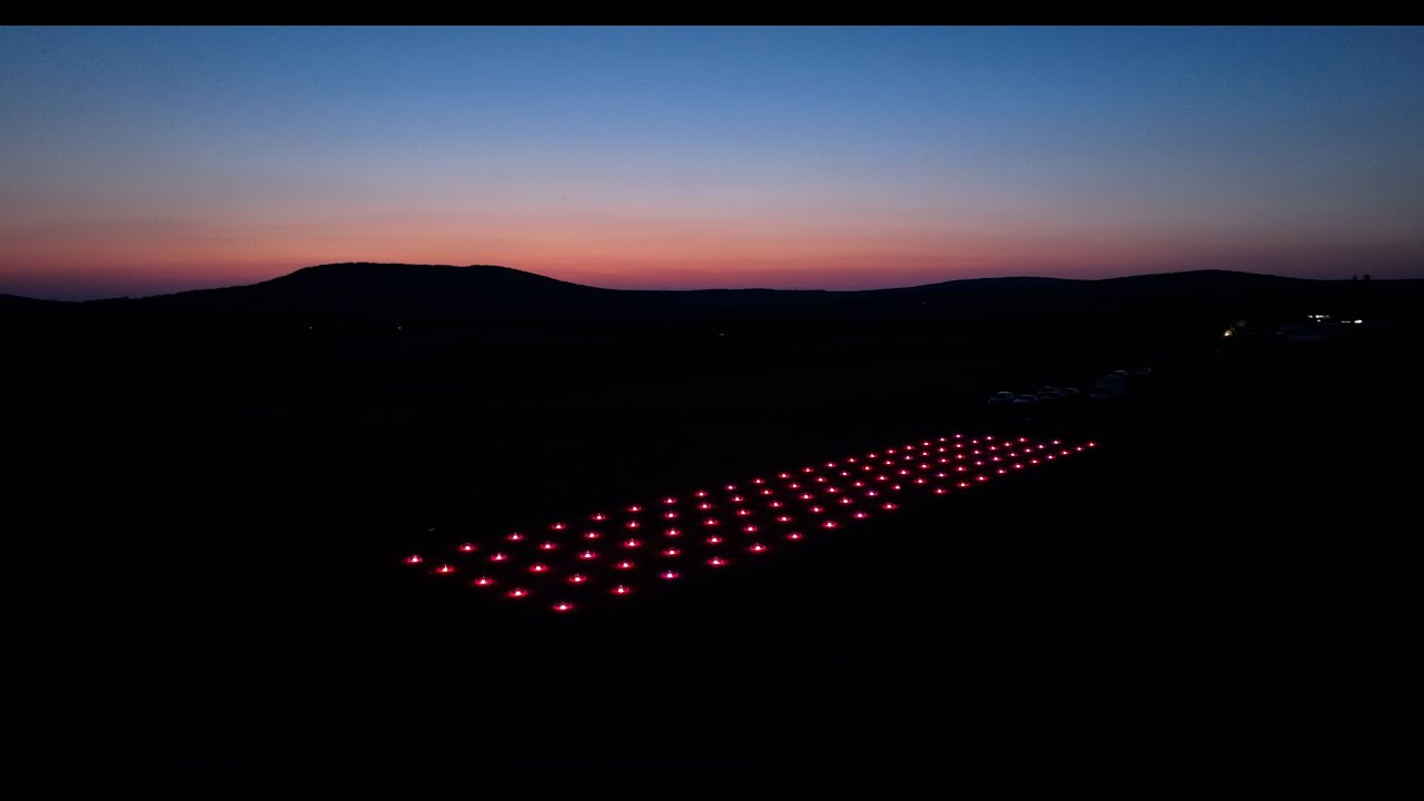 Skybrush in Action  |  A Dazzling 100 Drone Show in Budapest