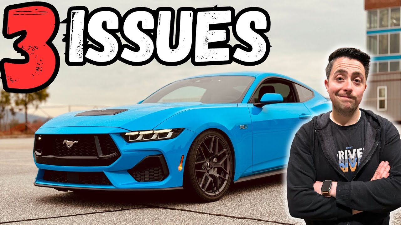 ТРИ проблемы с моим Mustang GT 2024 года