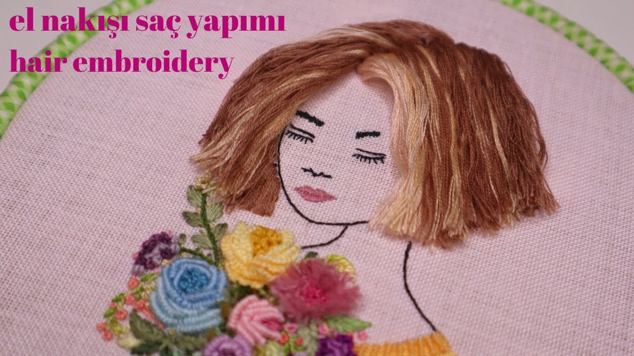 NAKIŞ SAÇ YAPIMI / MODERN NAKIŞ  - HAIR STYLE  EMBROIDERY