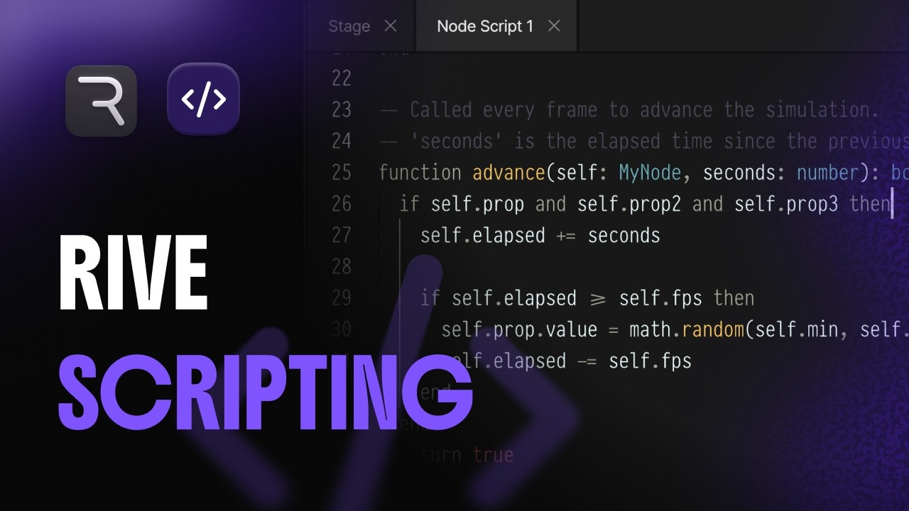 Rive Scripting Tutorial: Getting Started with LuaU and Node Scripts