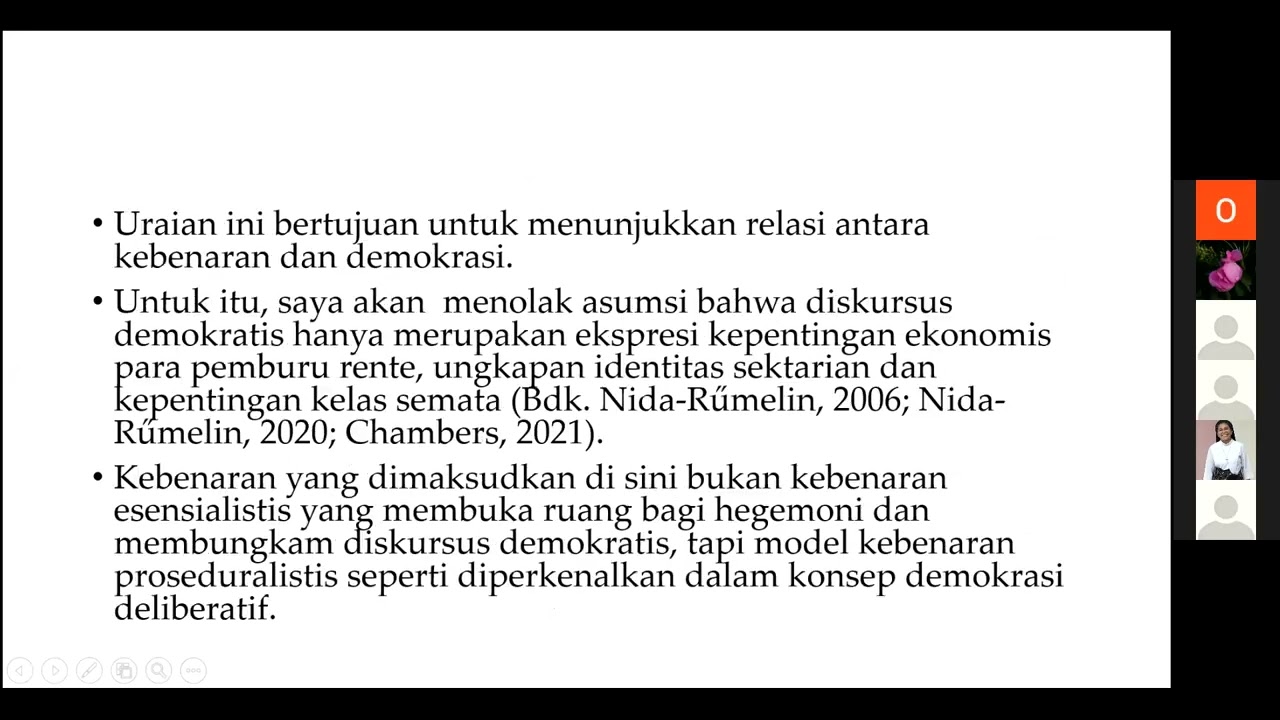 DEMOKRASI DAN KEBENARAN (Dr. Otto Gusti Madung, SVD)