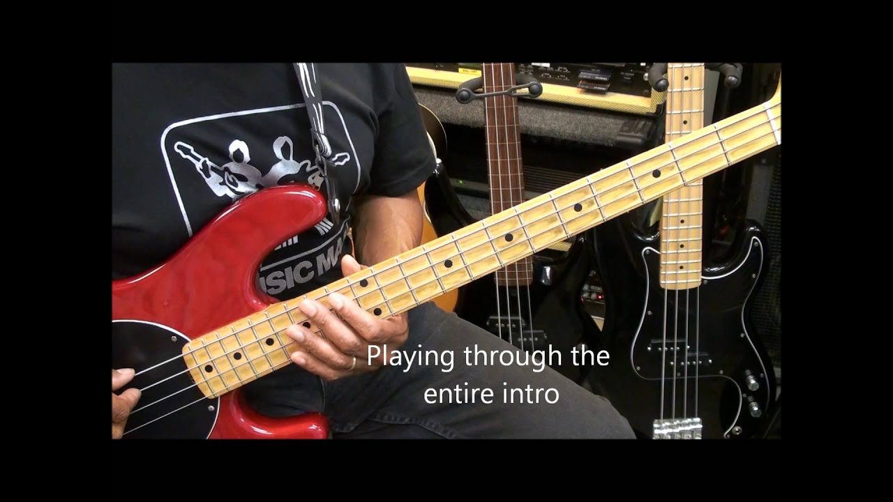 Gorillaz FEEL GOOD INC. Bass Guitar Lesson Standard Tuning @EricBlackmonGuitar