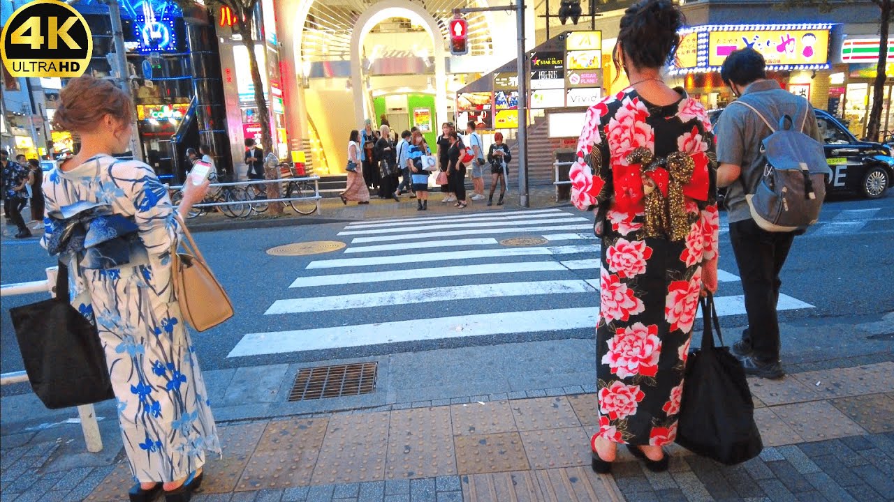 【4K】Tokyo Field Walk🚶‍♂️ - Kabukicho, Shinjuku @night - July 2022