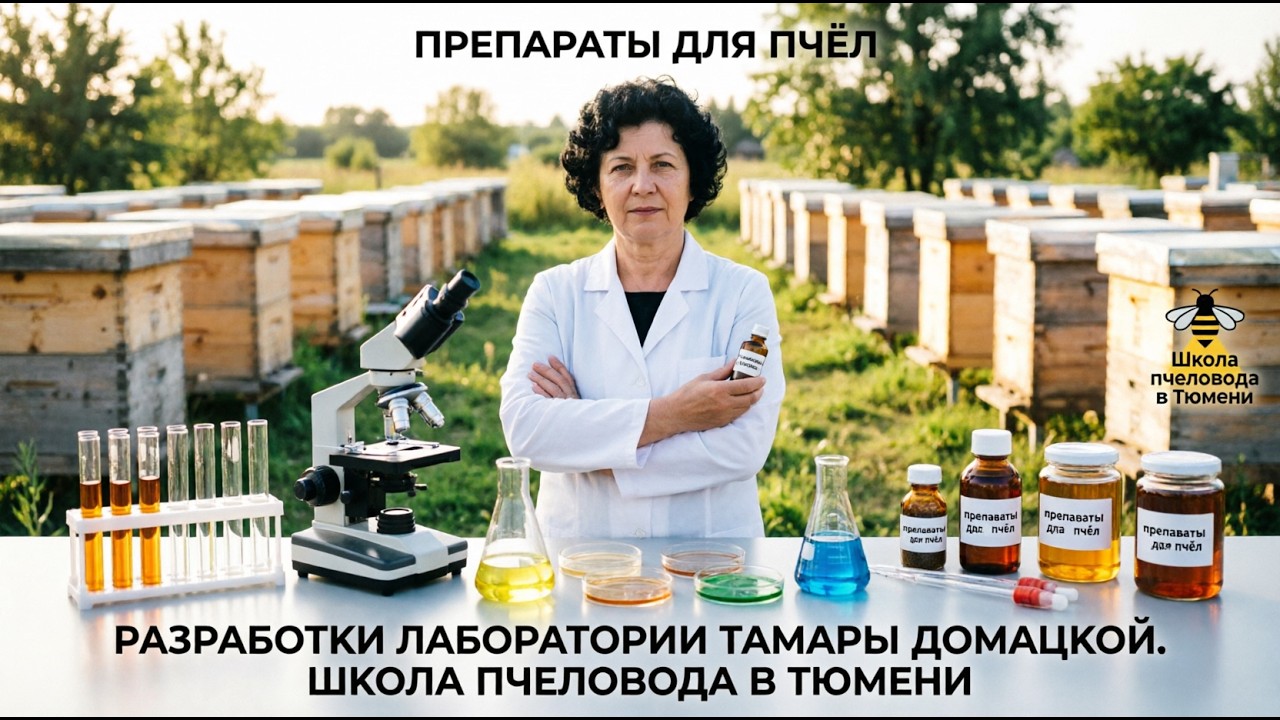 Тамара Федоровна Домацкая про свою лабораторию и препараты