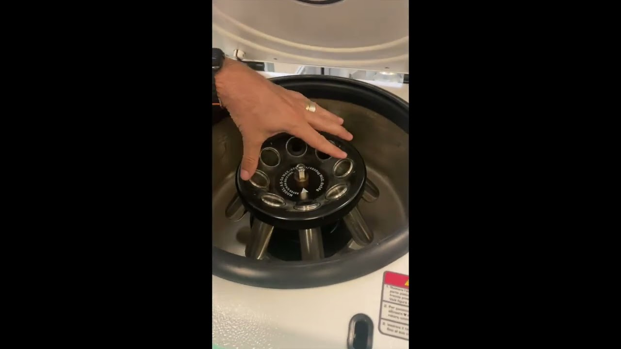 Come usare la centrifuga da laboratorio - How to use the laboratory centrifuge
