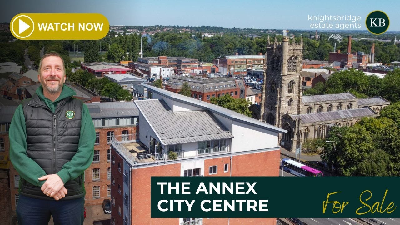 Penthouse Apartment | Private Rooftop Garden - The Annex, Leicester City Centre