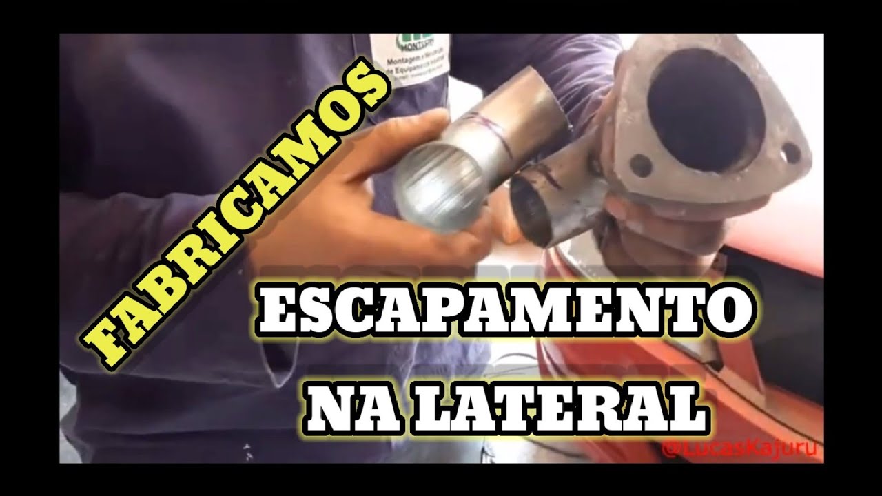 COMO FAZER ESCAPAMENTO COM SAIDA LATERAL MOTOR AP 1.8 INJETADO SAVEIRO G3