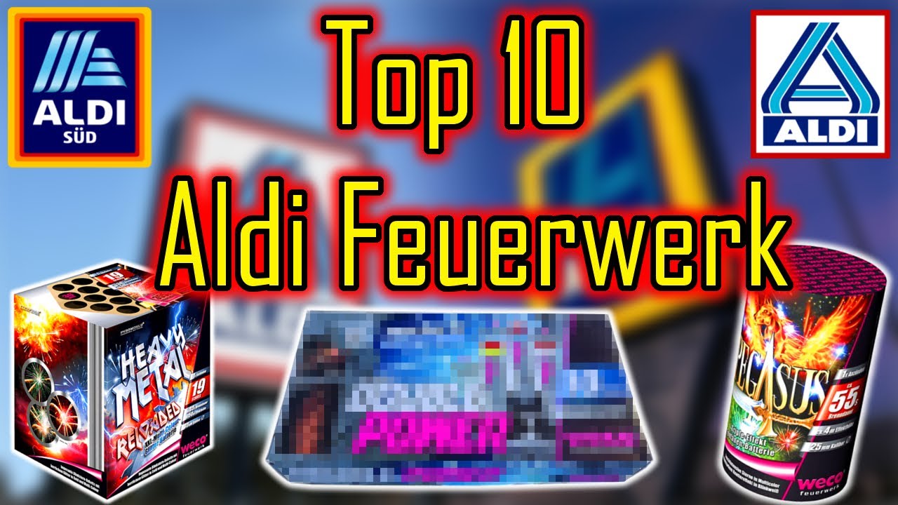 TOP 10 BESTES ALDI FEUERWERK für SILVESTER 2023