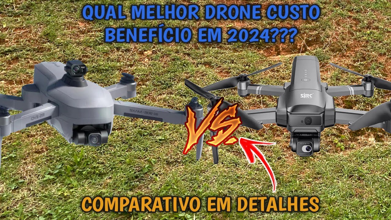 Sg906 Max2 vs Sjrc F22s 4k Pro QUAL MELHOR DRONE CUSTO BENEFÍCIO PARA INICIANTES EM 2024 ??