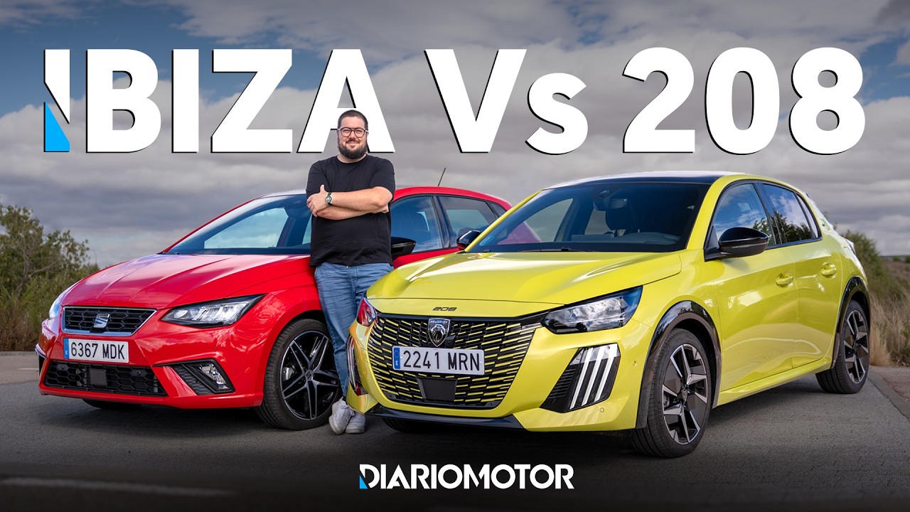 SEAT Ibiza FR Vs. Peugeot 208 GT: ¿Cuál es el MEJOR utilitario PICANTE? | Comparativa | Diariomotor