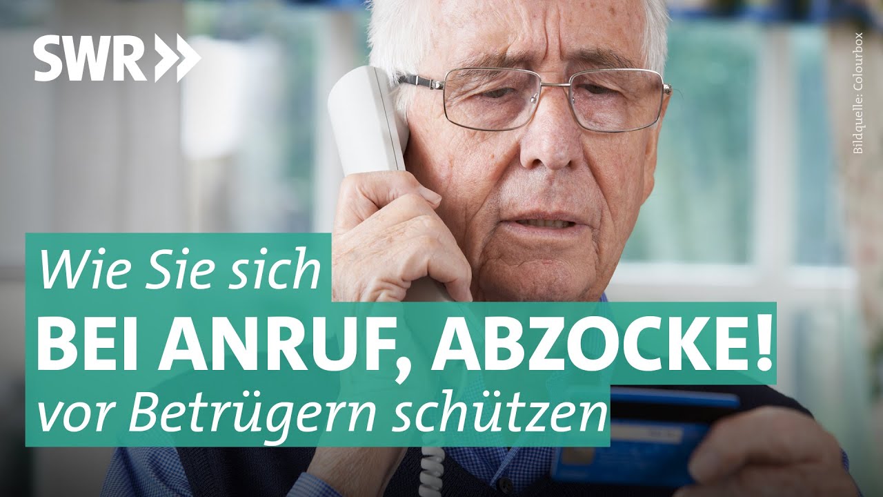 Schock-Anrufe von Betrügern – wie kann man sich schützen?  | Marktcheck SWR