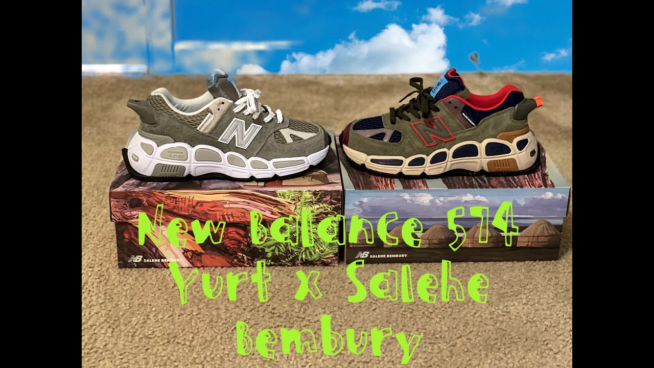 New Balance 574 x Salehe Bembury Yurt Classic Grey & Granola