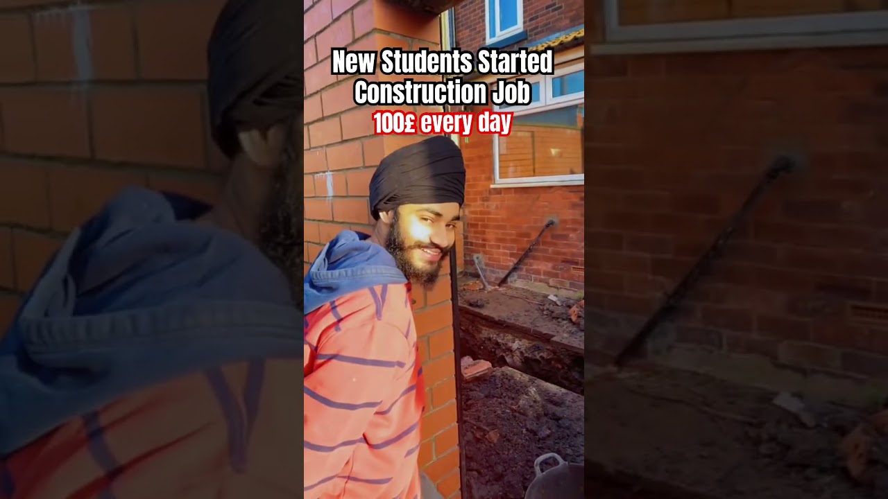 Construction Jobs in UK | International Students #internationalstudents #punjab #india #jobsinuk
