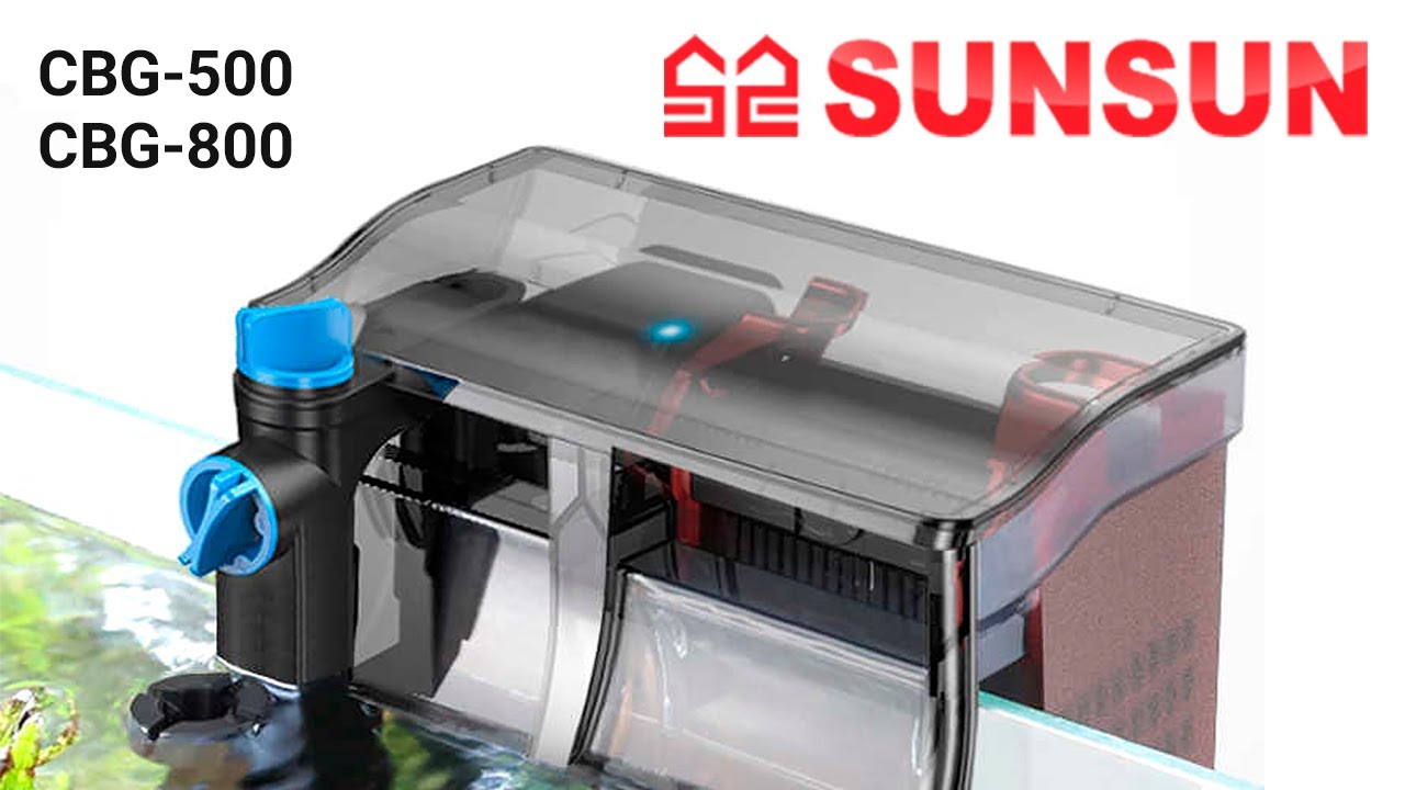 Фильтр навесной для аквариума Sunsun CBG 500 и 800