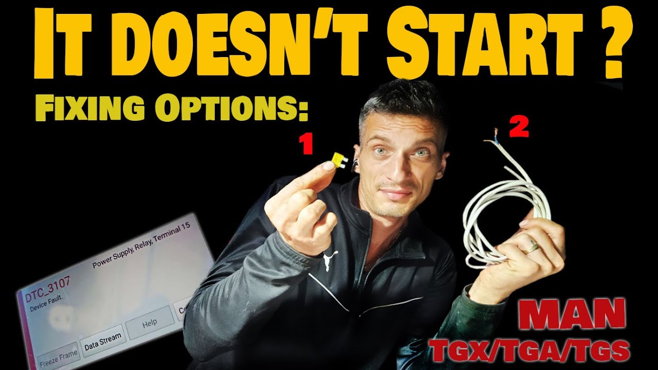 Man Truck Wont Start:Easy Fix