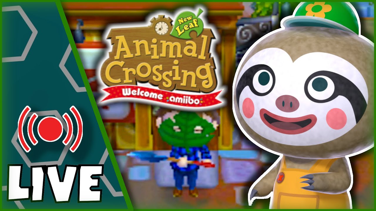 Cozy Animal Crossing New Leaf Stream☕️