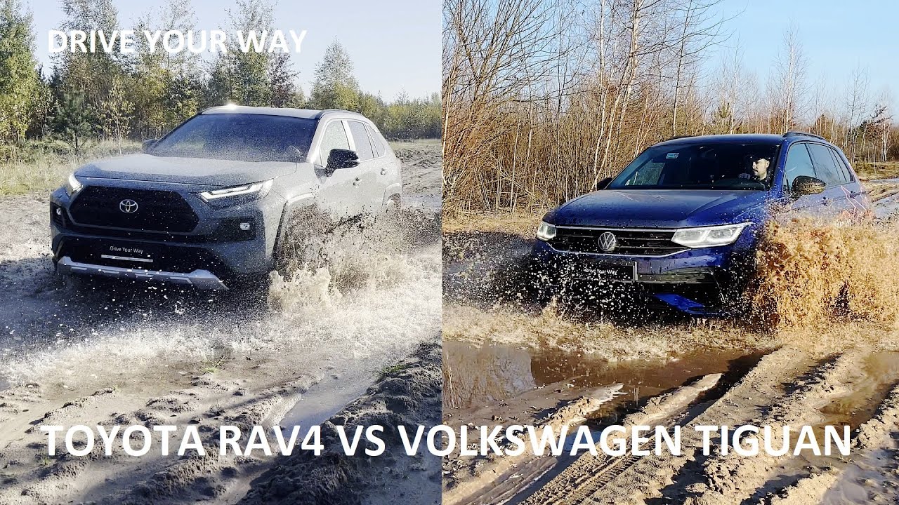 TOYOTA RAV4 VS VOLKSWAGEN TIGUAN OFF ROAD / WHAT IS YOUR CHOICE?