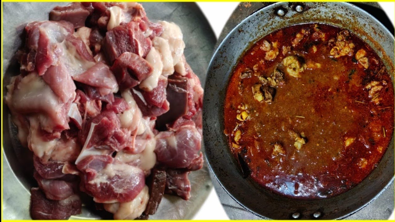 Mutton  Curry Cooking ,Tapa Bihari