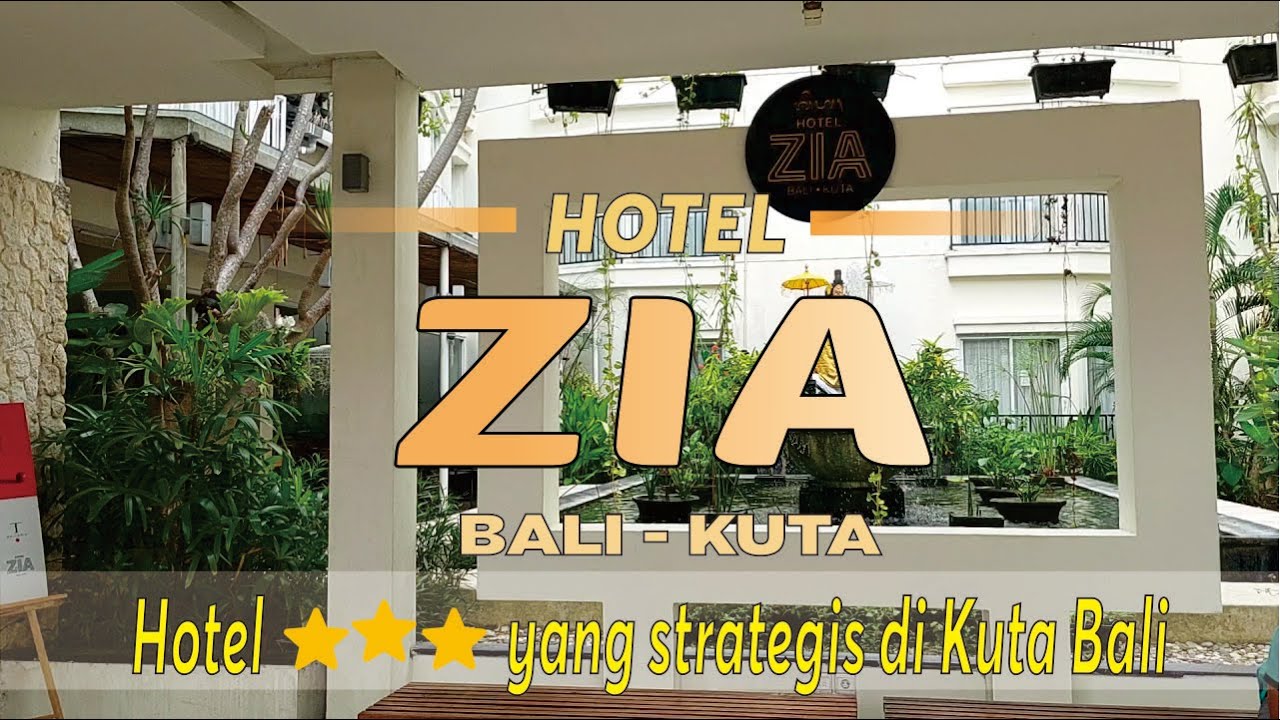 HOTEL MURAH DAN STRATEGIS DI KUTA-BALI..!| Hotel ZIA Bali Kuta | Dekat ke pantai dan hiburan malam