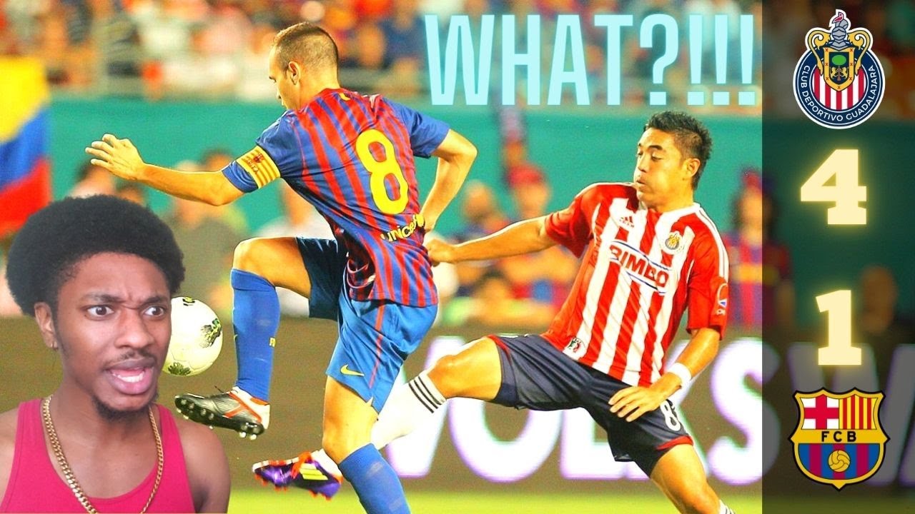 NBA Fan Reacts To Barcelona vs Chivas 2011!! 4-1