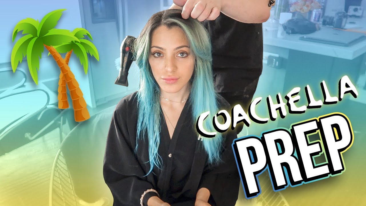 COACHELLA PREP!☀️New hair, nails, outfits & MORE