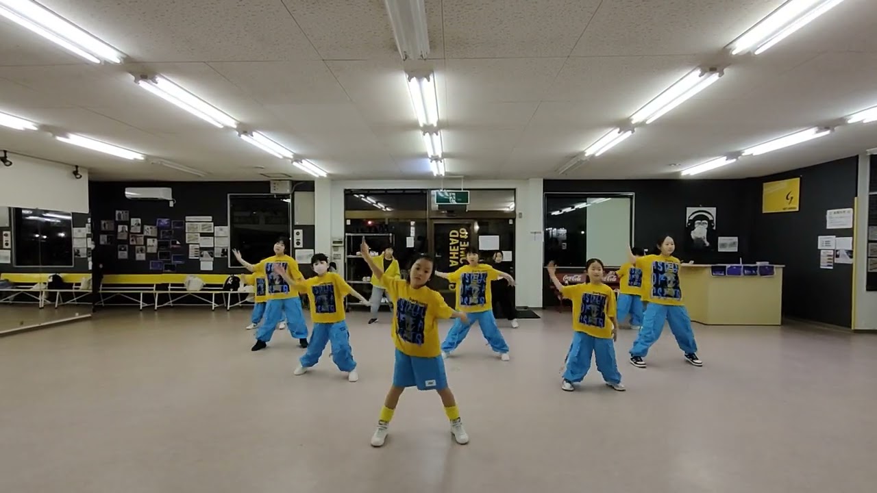 磐田スタジオ（水）HIPHOPキッズクラス
