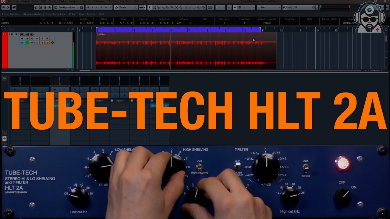 The Tube-Tech HLT 2A Equalizer In Action